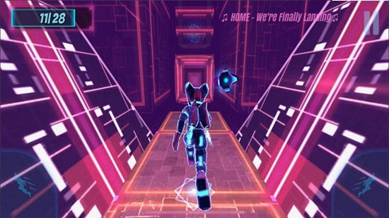 Synthwave Run(合成器浪潮跑酷)截图2