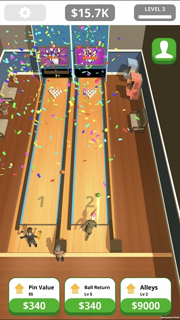 Idle Bowling(Idle Tap Bowling)截图2
