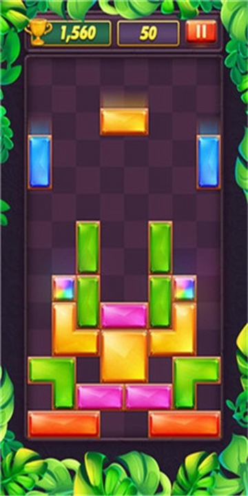 宝石砖块消除截图2