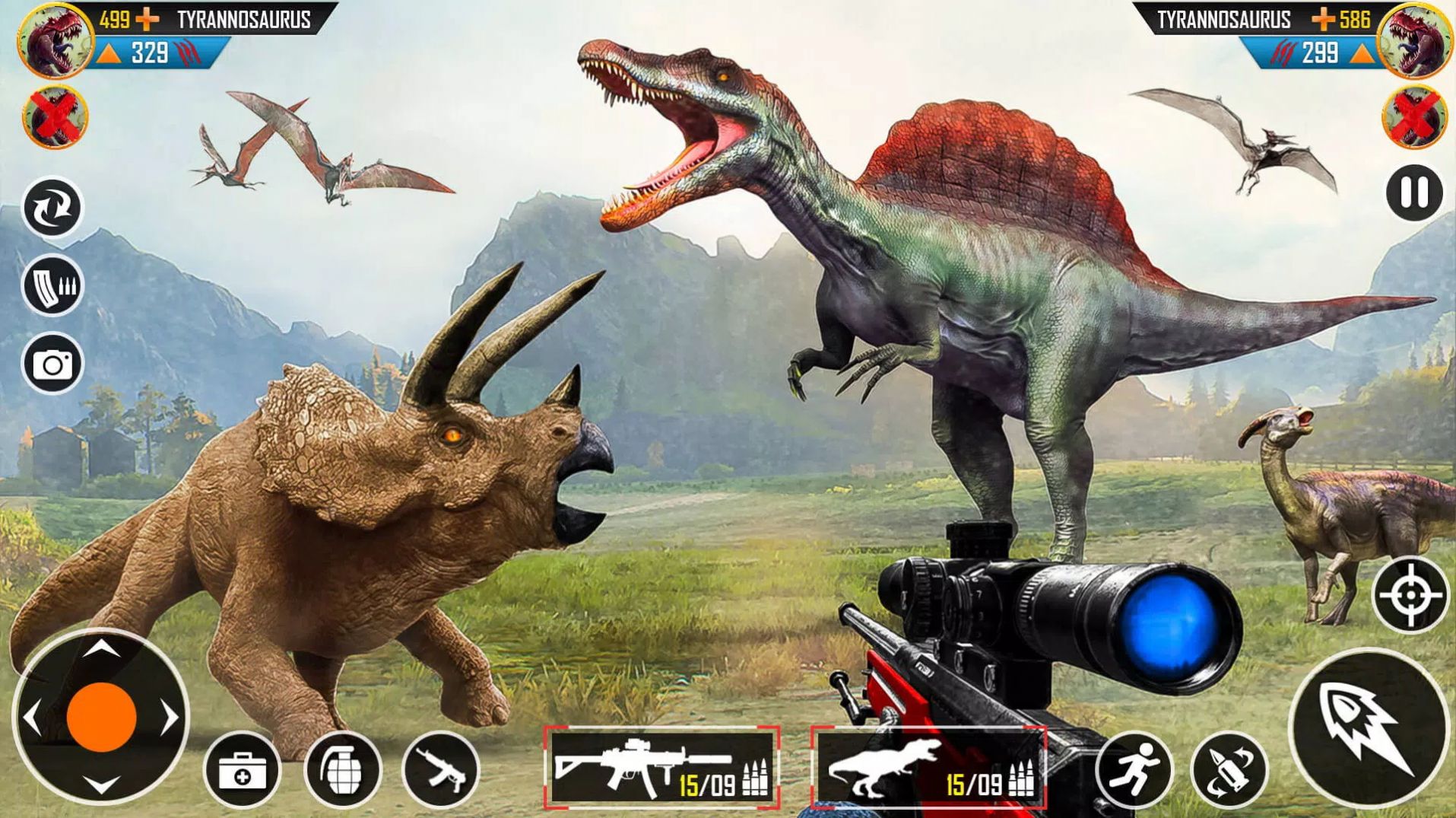 史前恐龙生存(Wild Dinosaur Hunting Zoo Game)