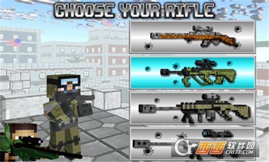 American Block Sniper Survival(美国方块狙击手生存) 最新版