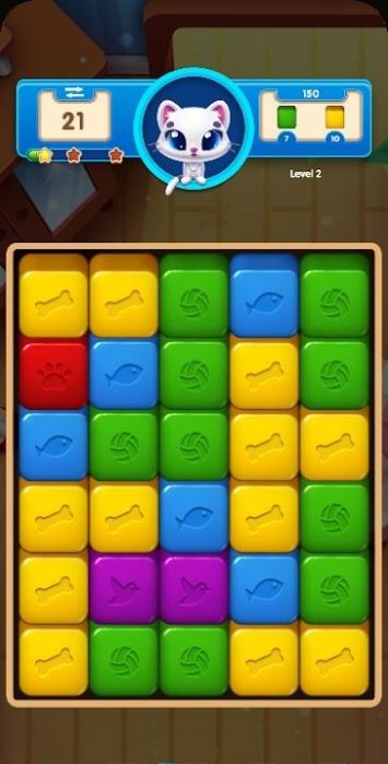 流行颜色块游戏安卓手机版（Pop Blocks）图片1