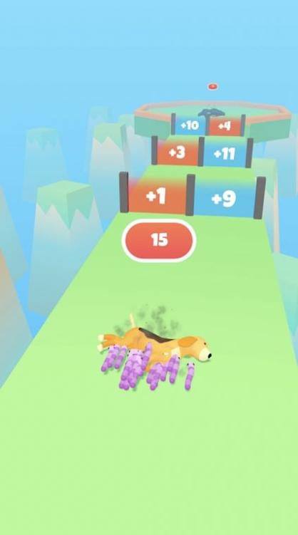 蠕虫跑酷3D截图2