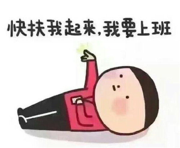 抖音假期结束开始搬砖加油吖图片表情包截图0