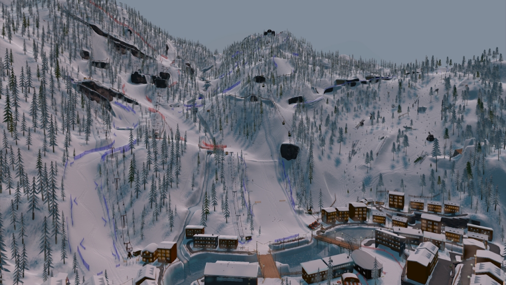 大山冒险滑雪板安卓版截图1