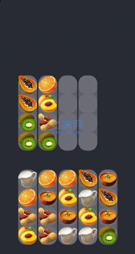 蔬菜拼图游戏