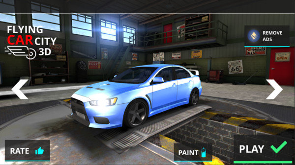 飞翔汽车之城3D v1.0