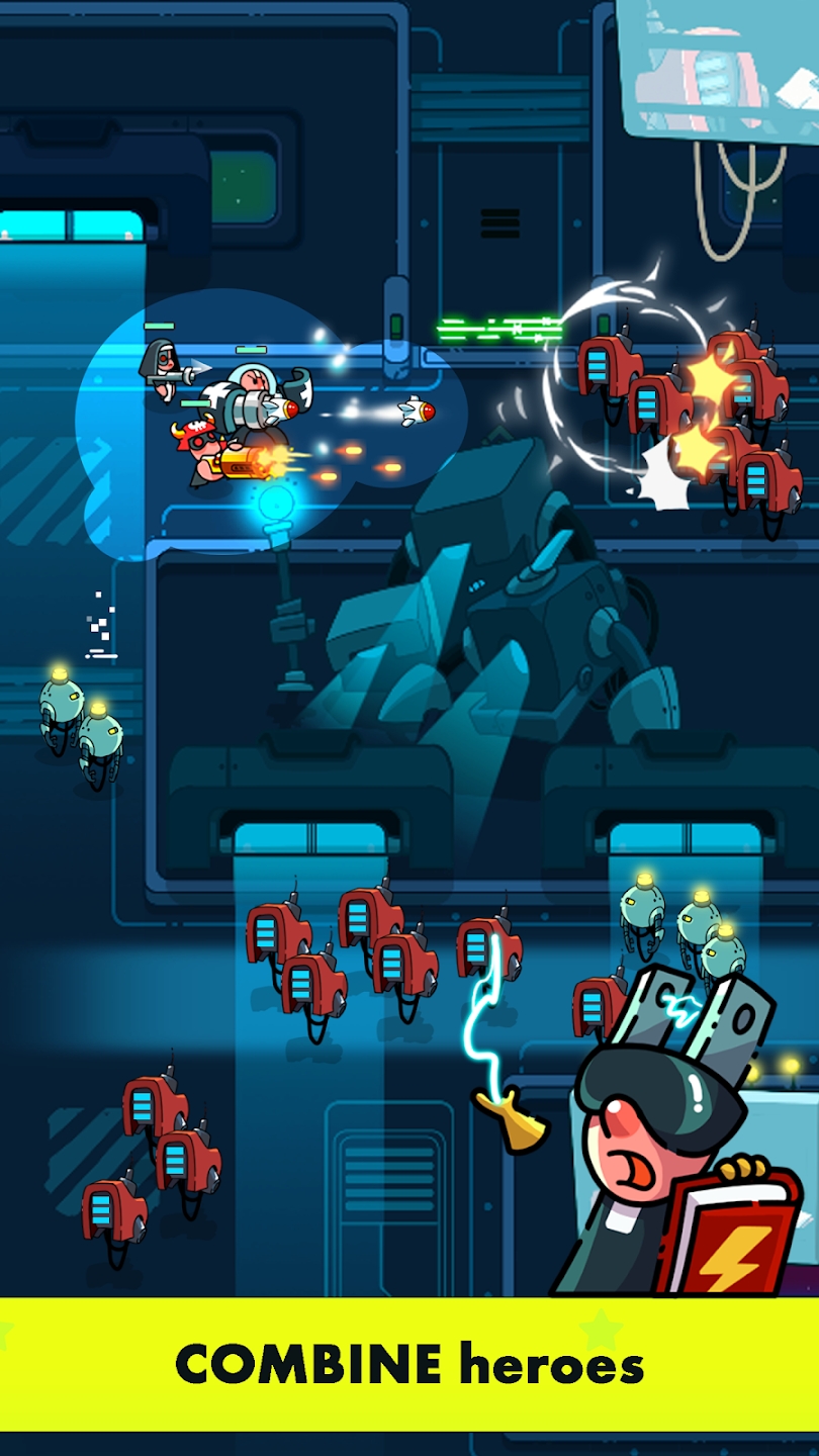 碰撞机器人太空射手官方安卓版图片1