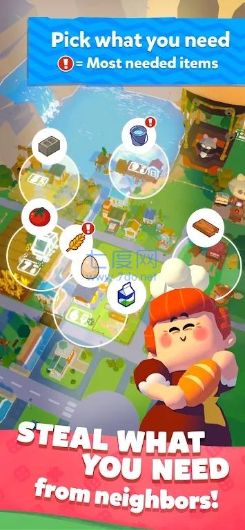 骰子城镇生活游戏截图1