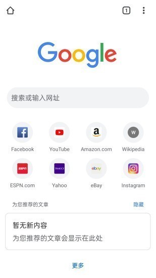 谷歌Chrome