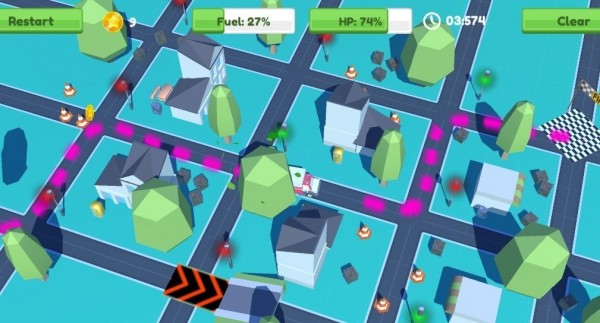 汽车轨迹游戏安卓版（Car Puzzle Dri v3.1.4