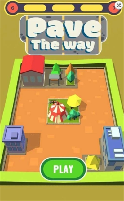 趣味铺路3D(Pave The Way 3D)截图0