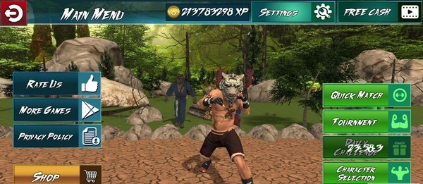 Wild Animal Wrestling Fighters游戏截图2