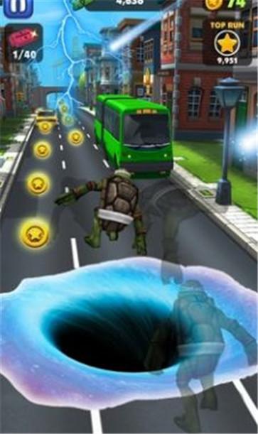 忍者神龟地铁跑酷截图2