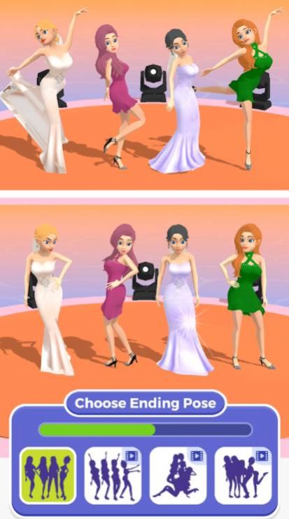 抖音T台姐妹小游戏官方版（T Stage Sisters）图片1