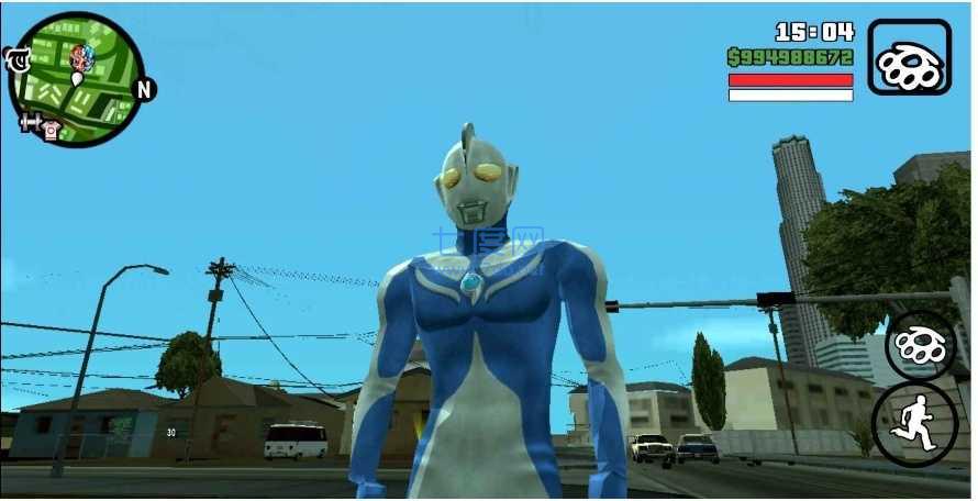 GTASA奥特曼版截图2
