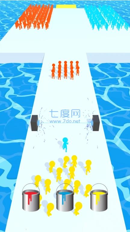 颜色逃脱游戏