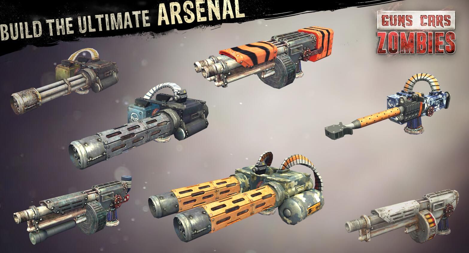 僵尸碾压者安卓官方版游戏下载（Guns Cars and Zombies）  v4.3.3