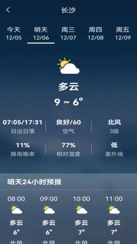 天气预报老人版截图0