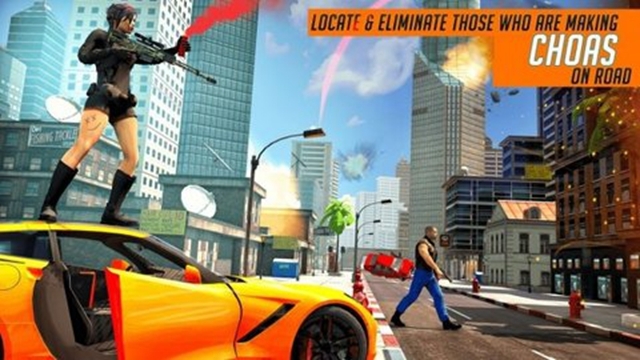 City Sniper Gun Shooter : Elite 3D Shooting Game(城市狙击枪)截图0