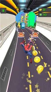 蜘蛛侠跑酷中文版截图0