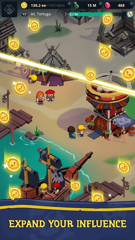 Idle Pirates游戏官方版 截图0