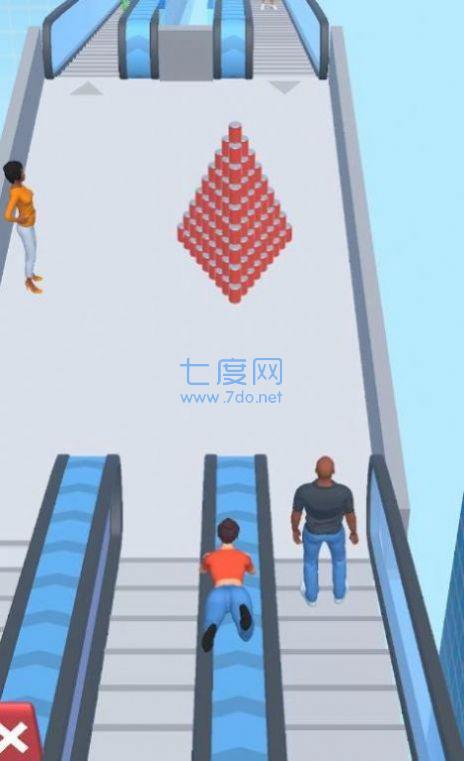 电梯跑酷3D(Escalator Rush 3D)截图1