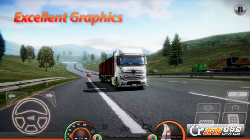 Truck Simulator : Europe 2(卡车模拟器欧洲2019最新版)截图2