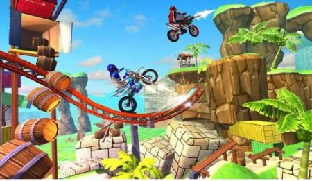 街机摩托车射击(Modern Bike Stunt Racing Moto Bike Shooting Game)