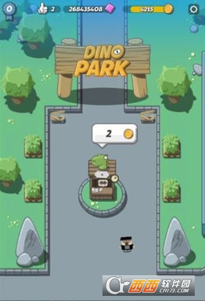 疯狂恐龙公园(无限钻石)截图0