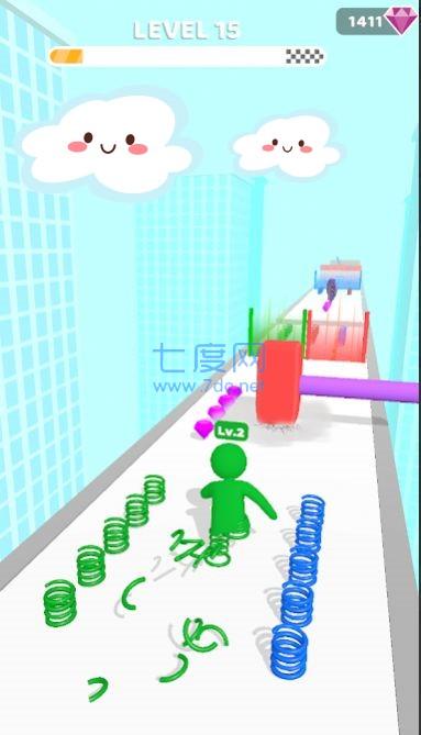 弹簧腿冲刺游戏截图2