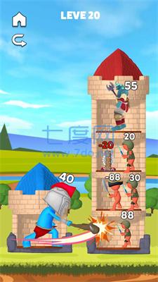 棍子强力英雄Stick HeroMightyTower3D截图1