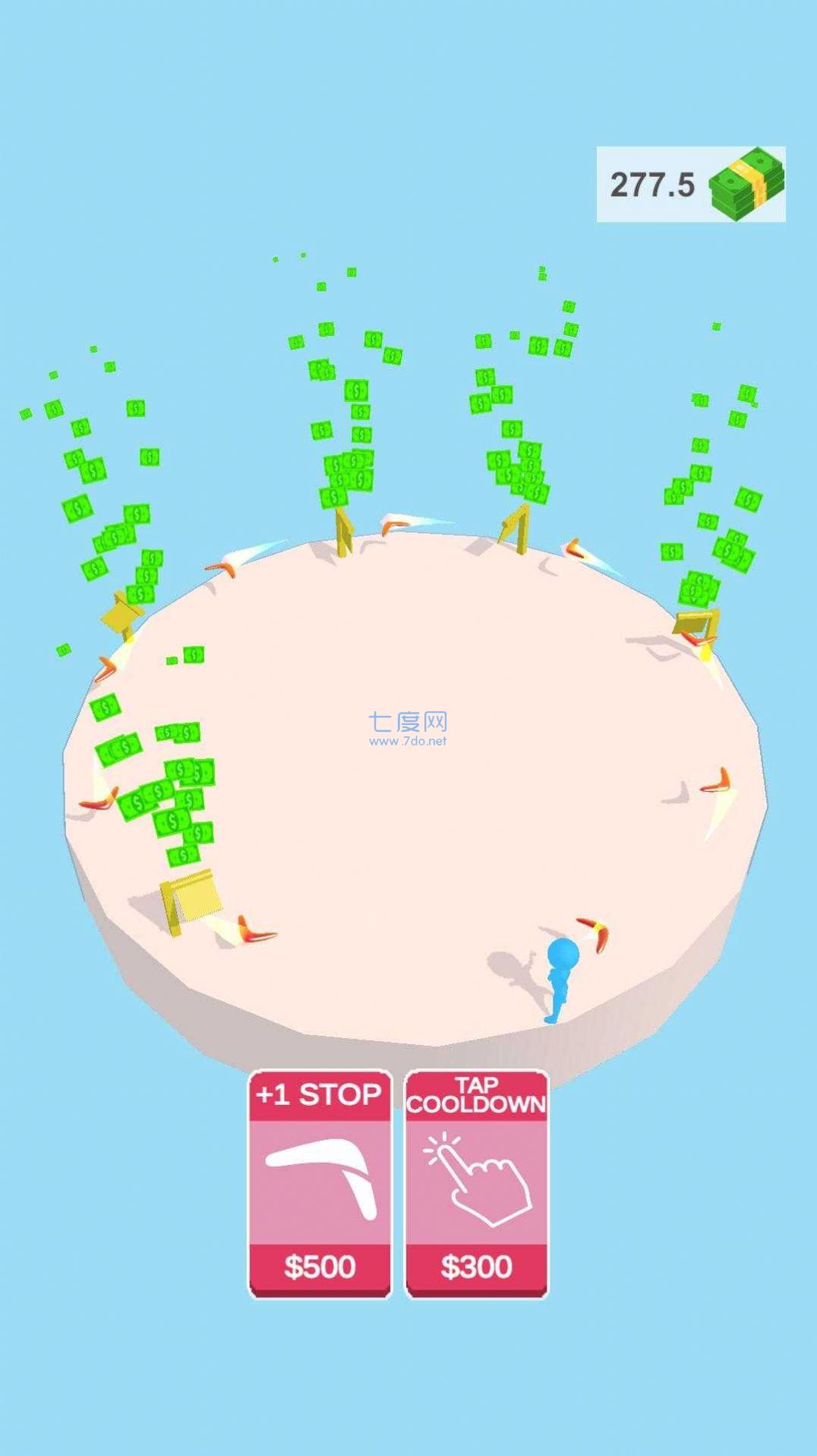 空闲回旋镖游戏