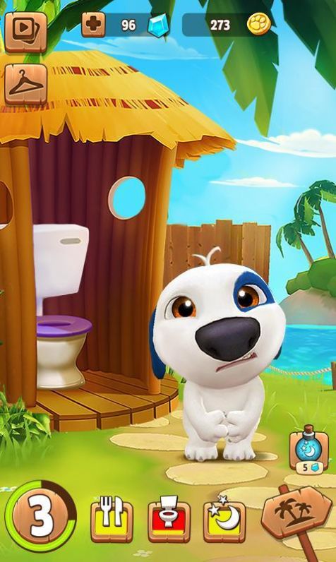 狗狗的冒险生活游戏中文版(Dog Life Animal Adventure)图片1
