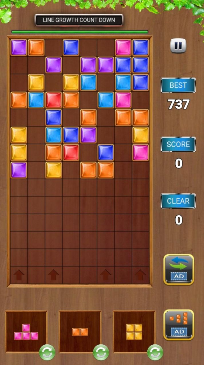 宝石方块拼图射击游戏最新版（Jewel Block Puzzle Shooting）图片1