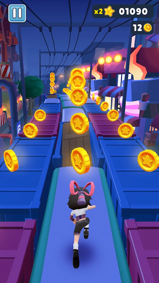 地铁跑酷国际服无限金币无限钥匙版(Subway Surf)截图1