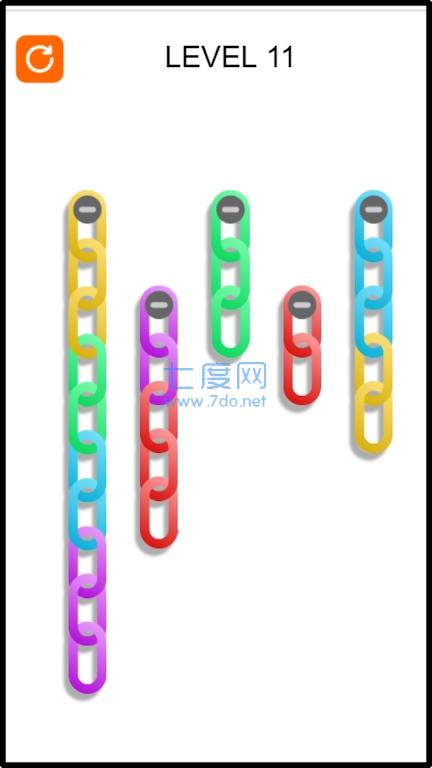 颜色链排序Chain ColorSort截图0