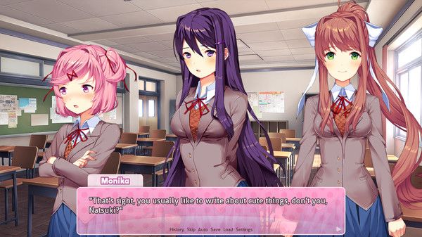 doki doki literary club下载汉化版攻略中文版图片1