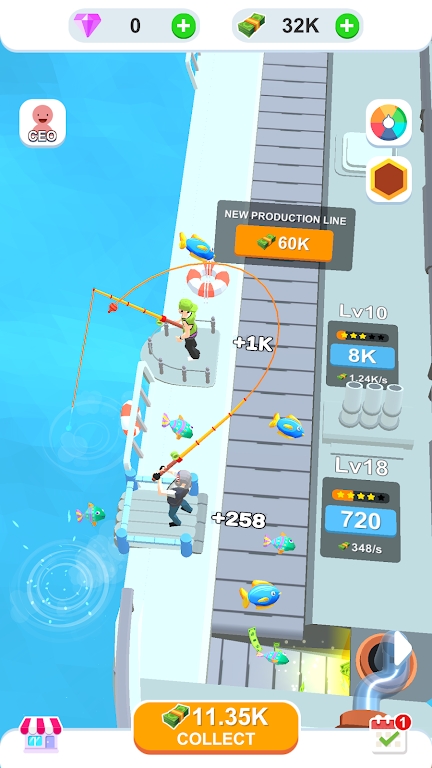 Idle Sea Fishing游戏官方版图片1
