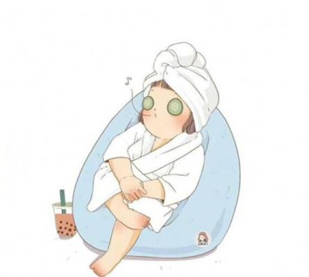 Q版小女孩喝奶茶头像图片.jpg