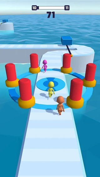 跑跑酷闯关官方版(Fun Race 3D)截图1