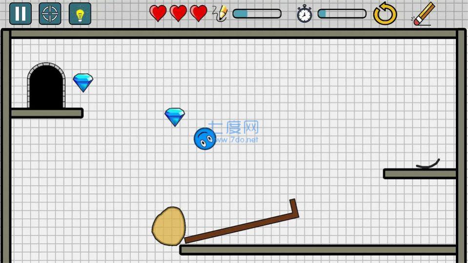 重力英雄物理绘图游戏截图0