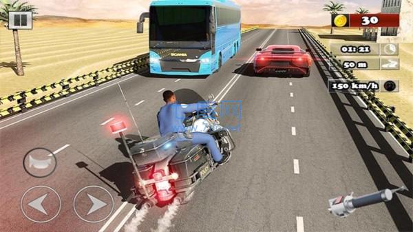 公路疯狂摩托截图2