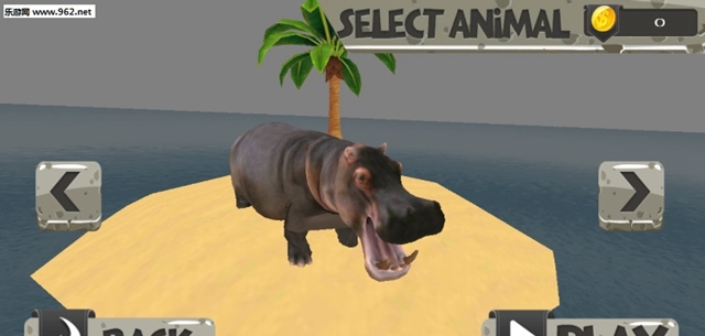 Angry Hippo Attack Simulator-City & Beach Attack(愤怒的河马)截图0