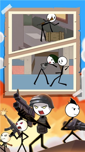 火柴人吃鸡日记4  v1.0