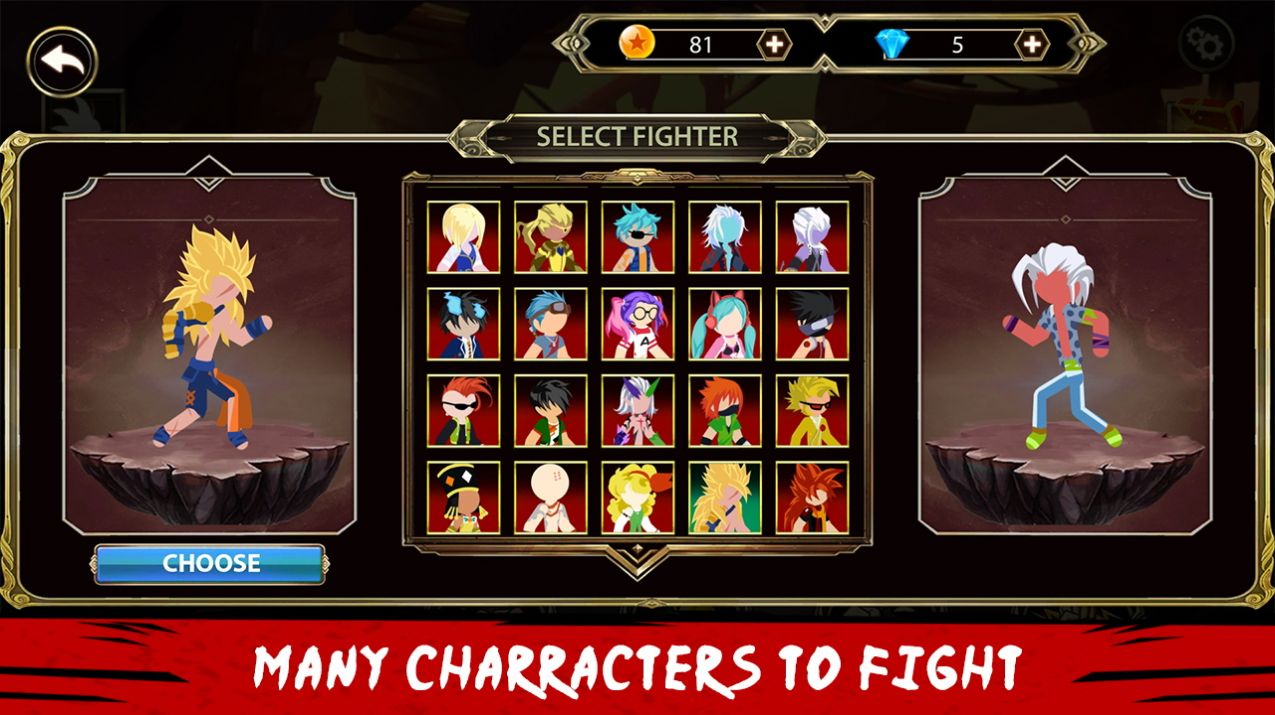 龙珠超传奇斗士z游戏中文版（(Stick Legend War Fight)） 截图1