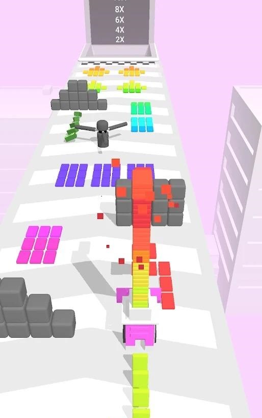 多米诺堆叠跑游戏官方安卓版（Domino Run） 截图2