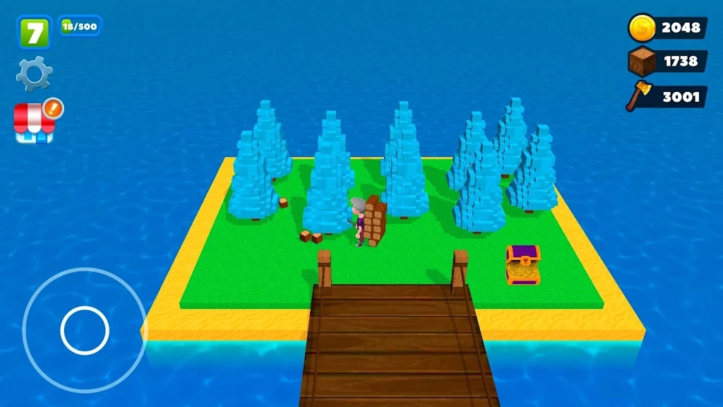 海岛工艺方块世界建造游戏官方版（Island Craft） 截图0