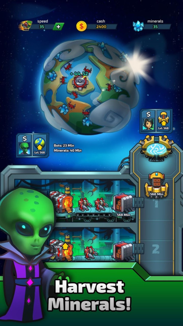 放置宇宙采矿