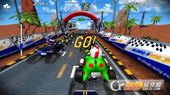 Monkey Racing Free(猴子赛车) v1.0 安卓版